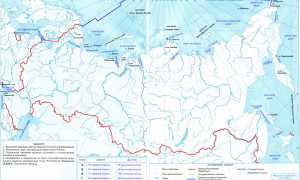 Все российские моря заливы проливы